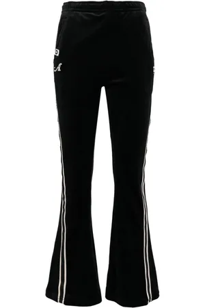 A Bathing Ape Logo-patch flared trousers