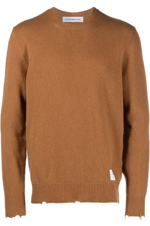 DEPARTMENT 5 Distressed crew neck jumper