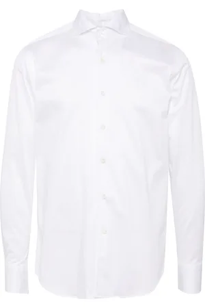 CANALI Cotton long-sleeve shirt