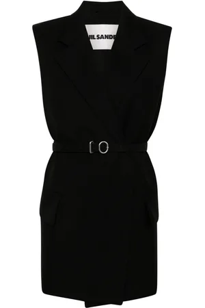 Jil Sander Wool sleeveless coat