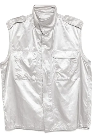 Olly Shinder Wet look gilet