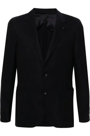 LARDINI Single-breasted wool blazer