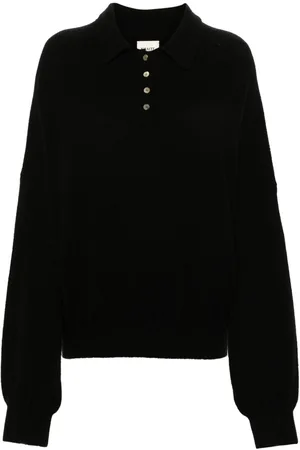 Khaite Rene cashmere blend polo jumper