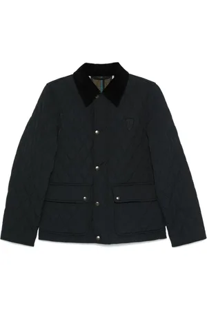 Burberry Logo-embroidered jacket