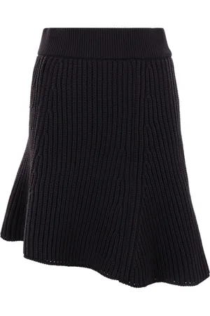 SACAI Ribbed-knit skirt
