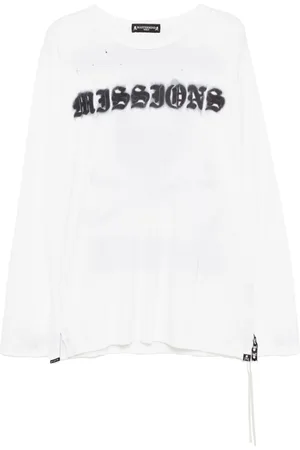 MASTERMIND Logo print long-sleeves T-shirt