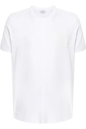 Etro Pegaso-embroidered T-shirt