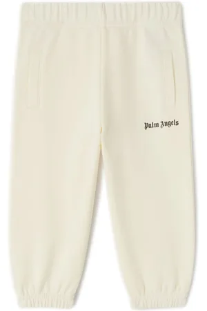 Palm Angels Logo-print cotton track pants
