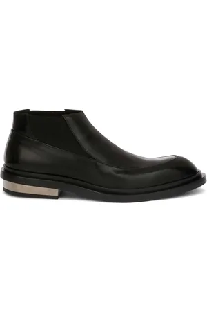 Jil Sander Metal-detail leather boots