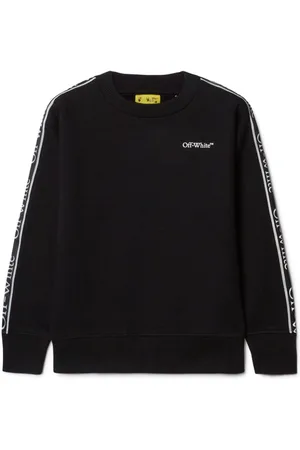 OFF-WHITE Bookish Logo Band cotton sweatshirt