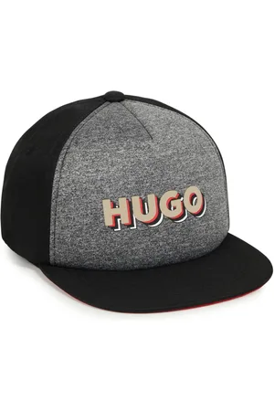 HUGO BOSS Logo-print panelled cap