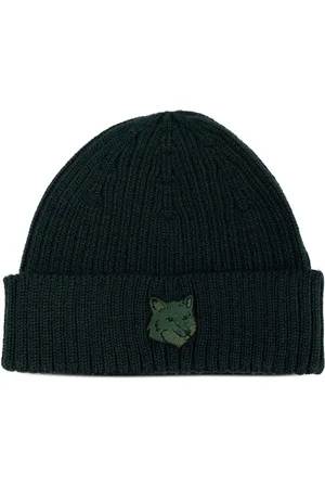 Maison Kitsuné Bold Fox head beanie