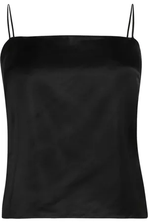 WARDROBE.NYC Sleeveless satin top