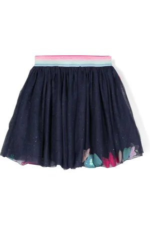 Billieblush Rhinestone-embellished mini skirt