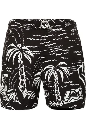 Ralph Lauren Graphic-print swim shorts