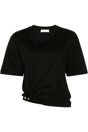 Paco rabanne Signature piercing jersey T-shirt