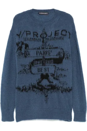 Y / PROJECT Logo-print sweater