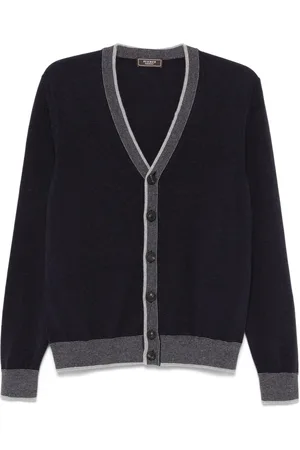 PESERICO SIGN Contrast-border cardigan