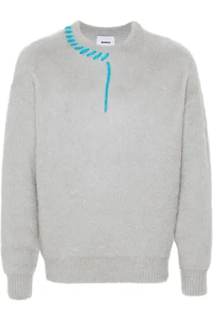 BONSAI Decorative-stitching jumper