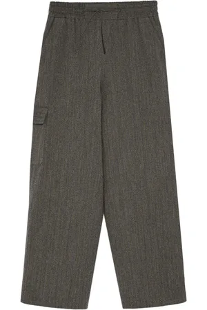 YVES SALOMON Drawstring cargo trousers