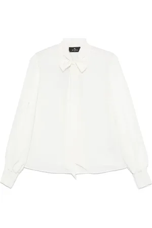 Etro Pussy-bow silk blouse