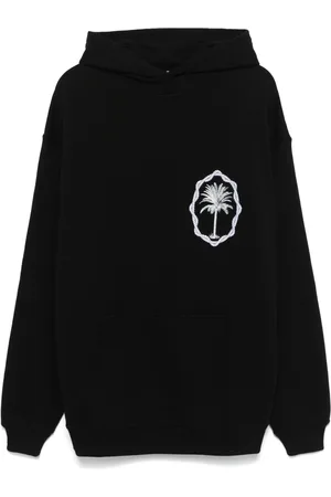 BLUE SKY INN Palm-logo hoodie