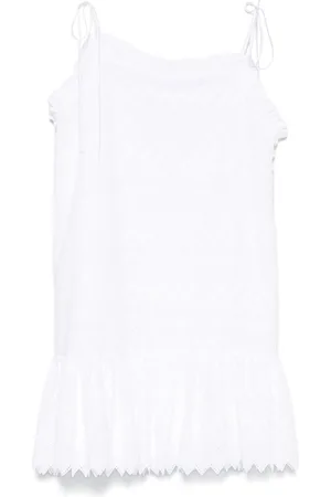 PNK Zigzag pattern mini dress