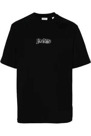 Burberry Flocked-logo T-shirt