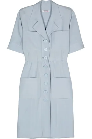 Saint Laurent 1980s silk dress