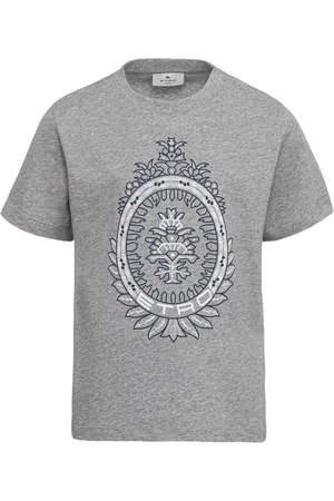 Etro Coat of Arms-print T-shirt