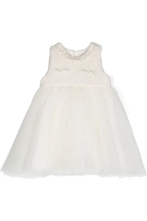 MONNALISA Polka dot tulle dress