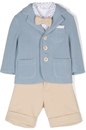 COLORICHIARI Single-breasted shorts set