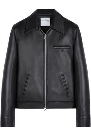 Courrèges Leather shirt jacket