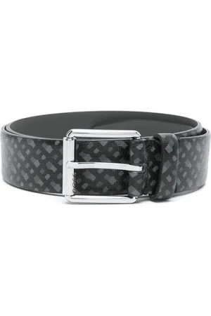 HUGO BOSS Monogram-pattern belt