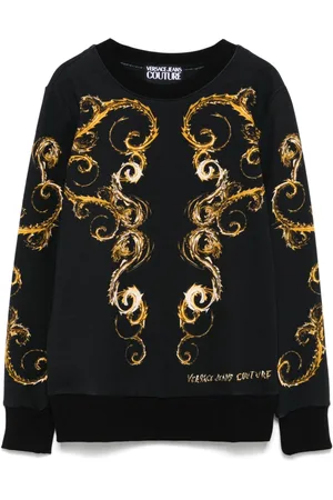 VERSACE Barocco-print sweatshirt
