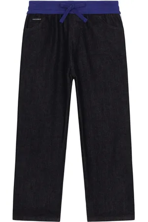 Dolce & Gabbana Logo-trim jeans