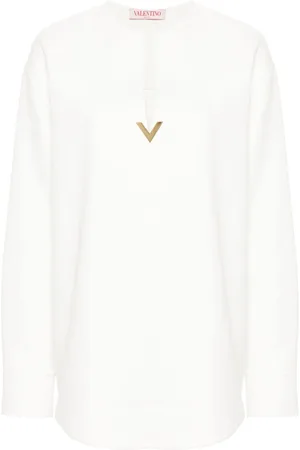 VALENTINO GARAVANI VGold-embellished top