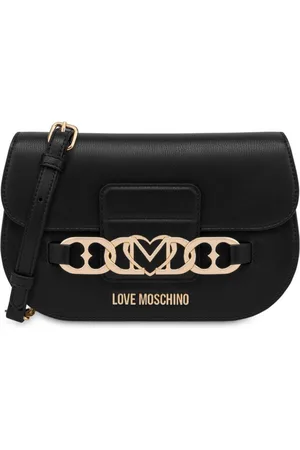 Moschino Heart-chain crossbody bag