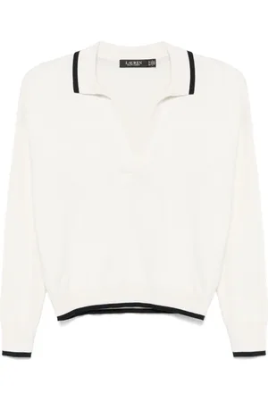 Ralph Lauren Contrasting-trim polo top