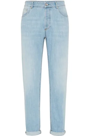 Brunello Cucinelli Slim-cut cotton jeans