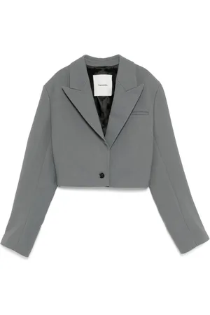 Nanushka Cropped boxy fit blazer
