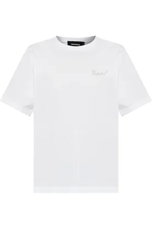 Dsquared2 Rhinestone-logo T-shirt