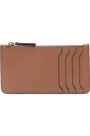 Marni Embossed-logo card holder