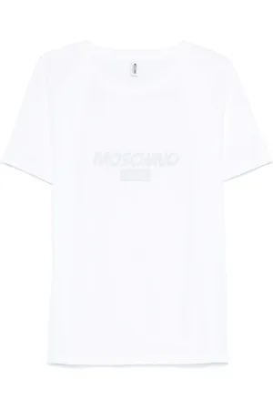 Moschino Logo-appliqué T-shirt