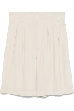 LORENA ANTONIAZZI Pleated shorts