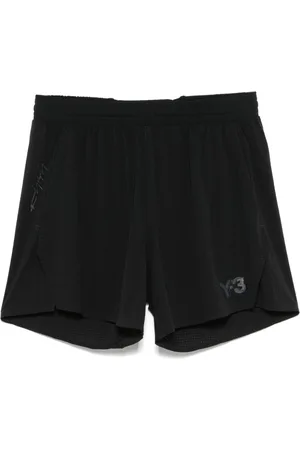 Y-3 Perforated-design shorts