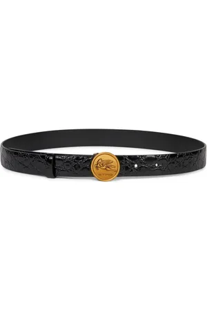 Etro Logo buckle belt