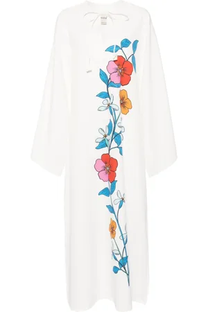 Bambah Hibiscus Moza dress