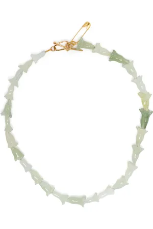 FORTE FORTE Gemstone-flower necklace
