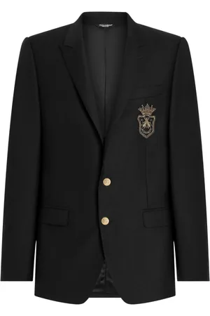 Dolce & Gabbana Logo-appliqué blazer